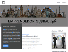 Tablet Screenshot of emprendedorglobal.info